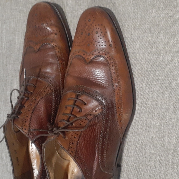 Mercanti Fiorentini men brown dress shoe size 10M - Picture 2 of 11
